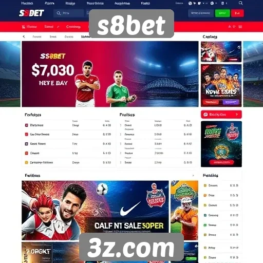 s8bet oferece uma plataforma de apostas diversificada